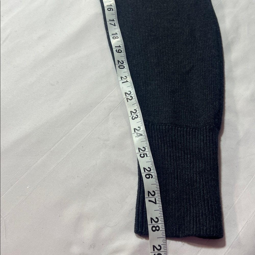 Lululemon Knit Joggers Charcoal Gray Drawstring Ribbed Cuffs - Picture 5 of 10